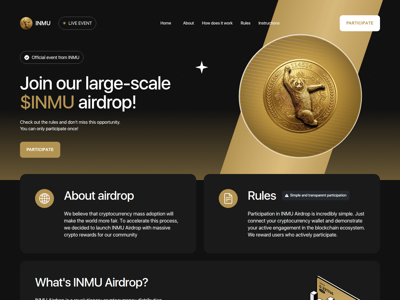 Screenshot of inmu.x-coin.trade