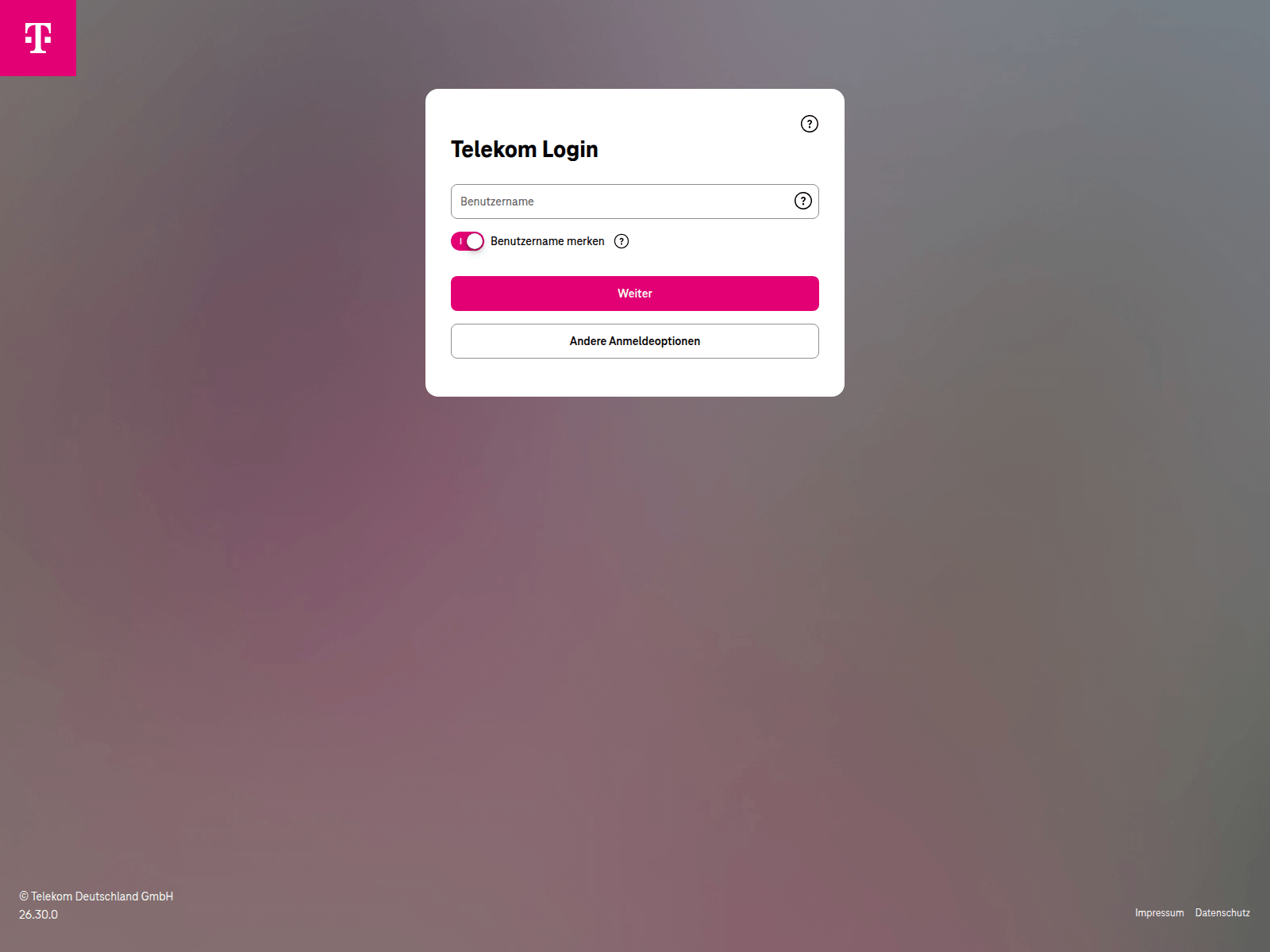 Screenshot of support-telekom.app
