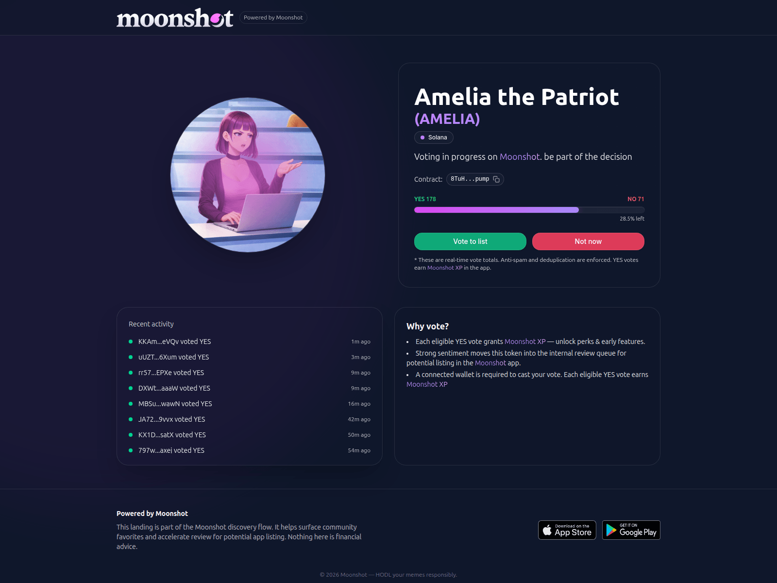Screenshot of trending-moonshots.com