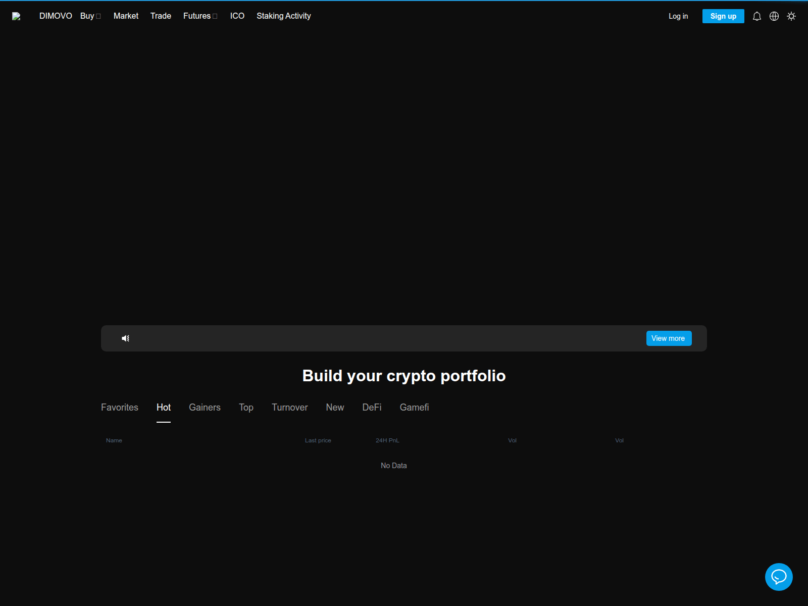 Screenshot of web.dimovo.com