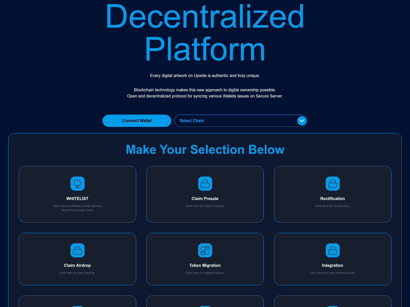 Screenshot of livemigraccess.pro