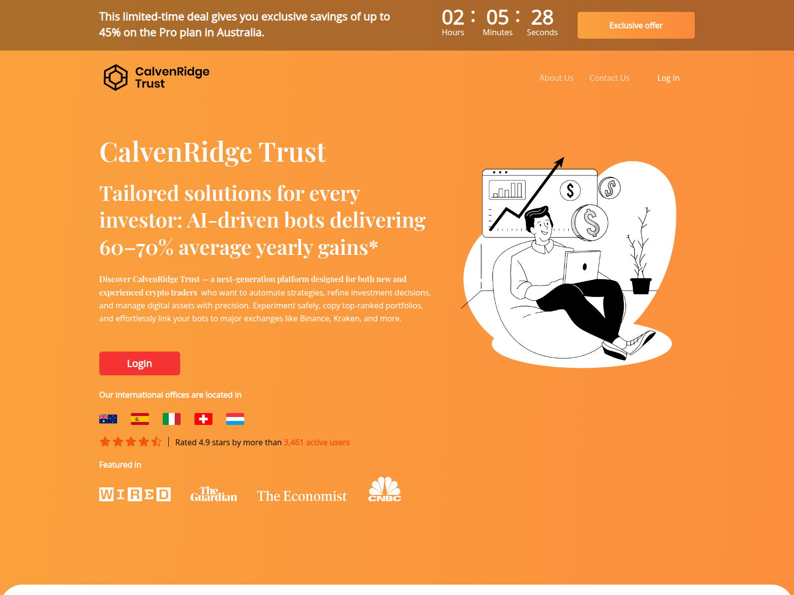 Screenshot of thecalvenridgetrust.com