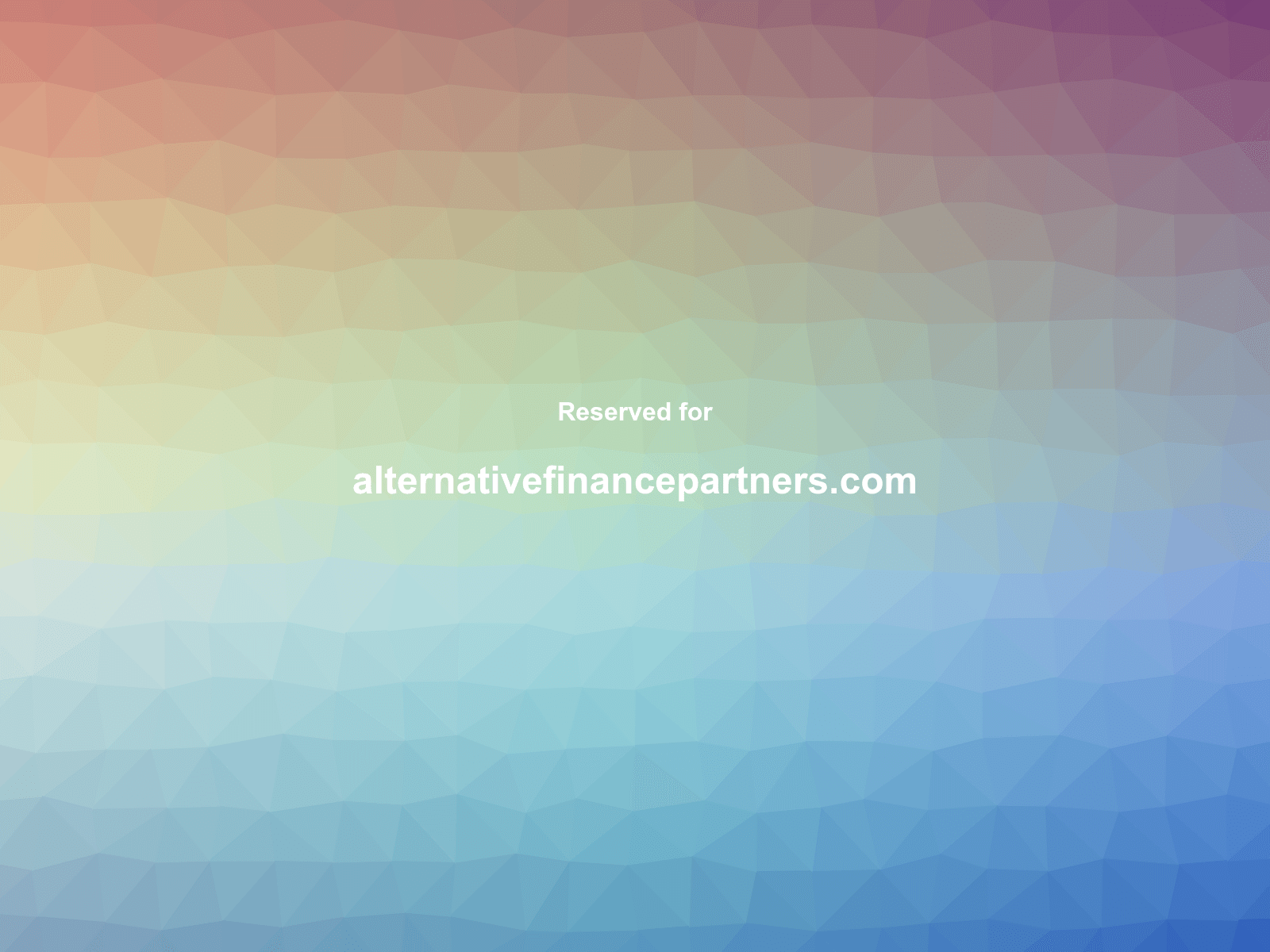 Screenshot of alternativefinancepartners.com