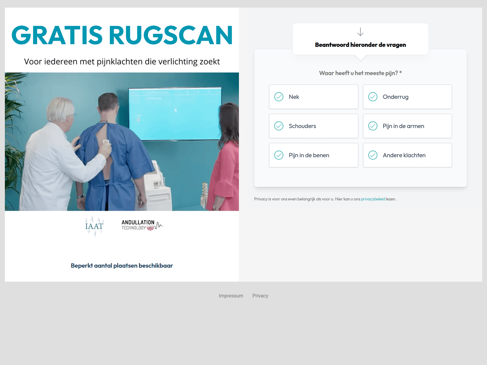 Screenshot of rugtest.be