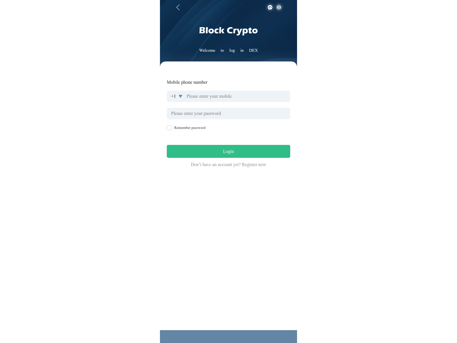 Screenshot of blockcryptodefi.com