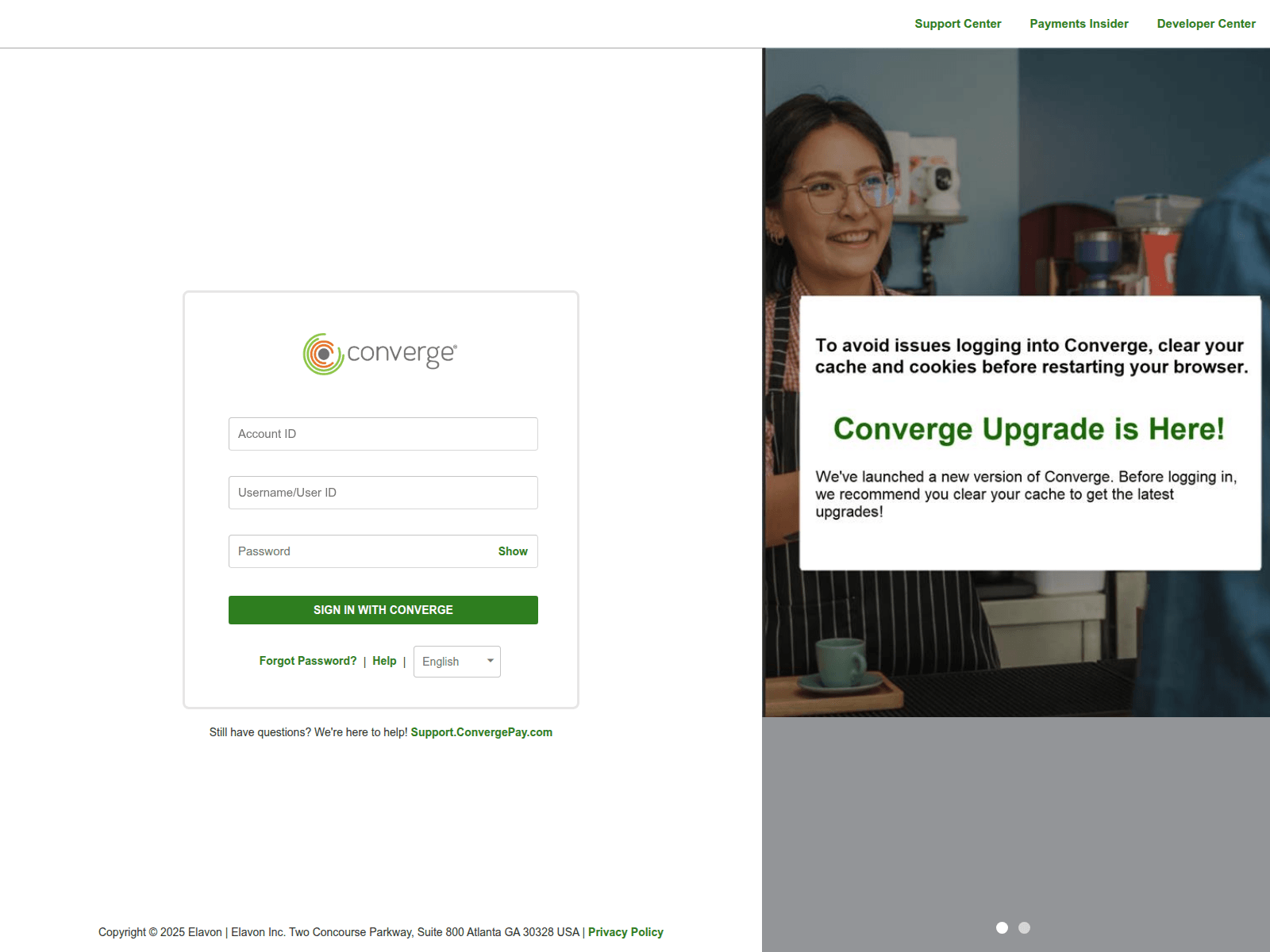 Screenshot of www-convergepey.com