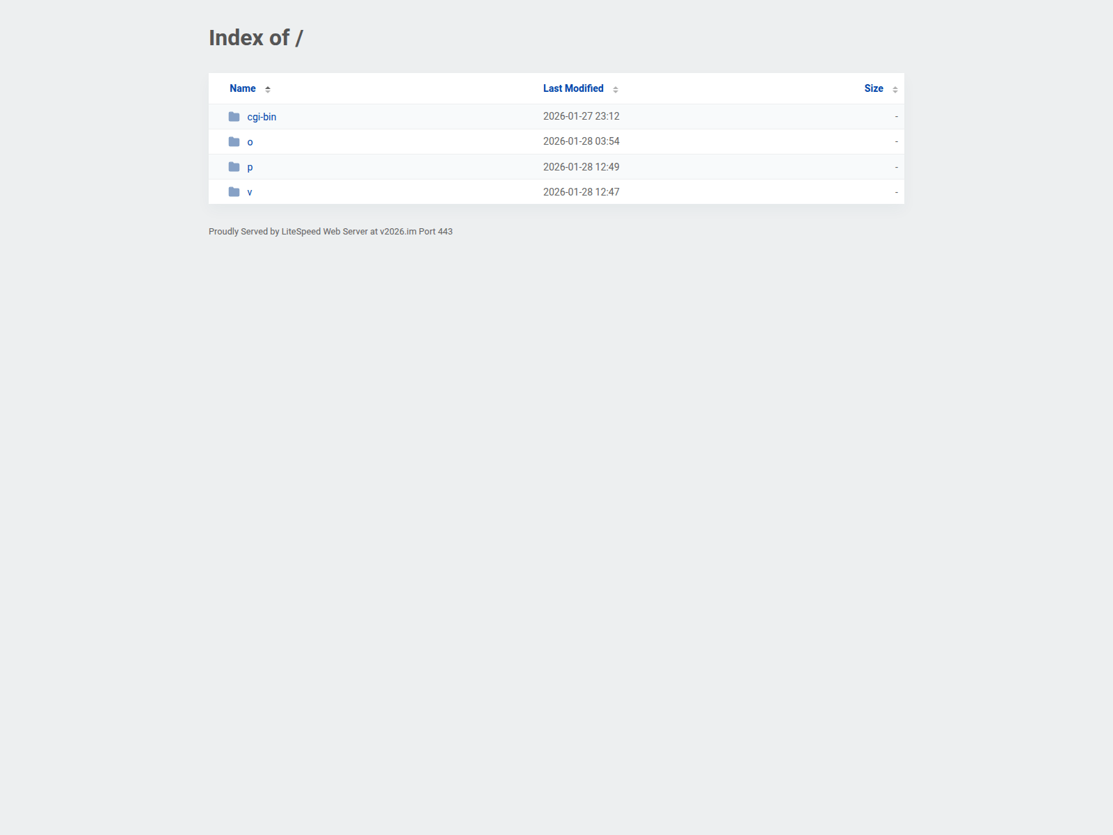 Screenshot of v2026.im