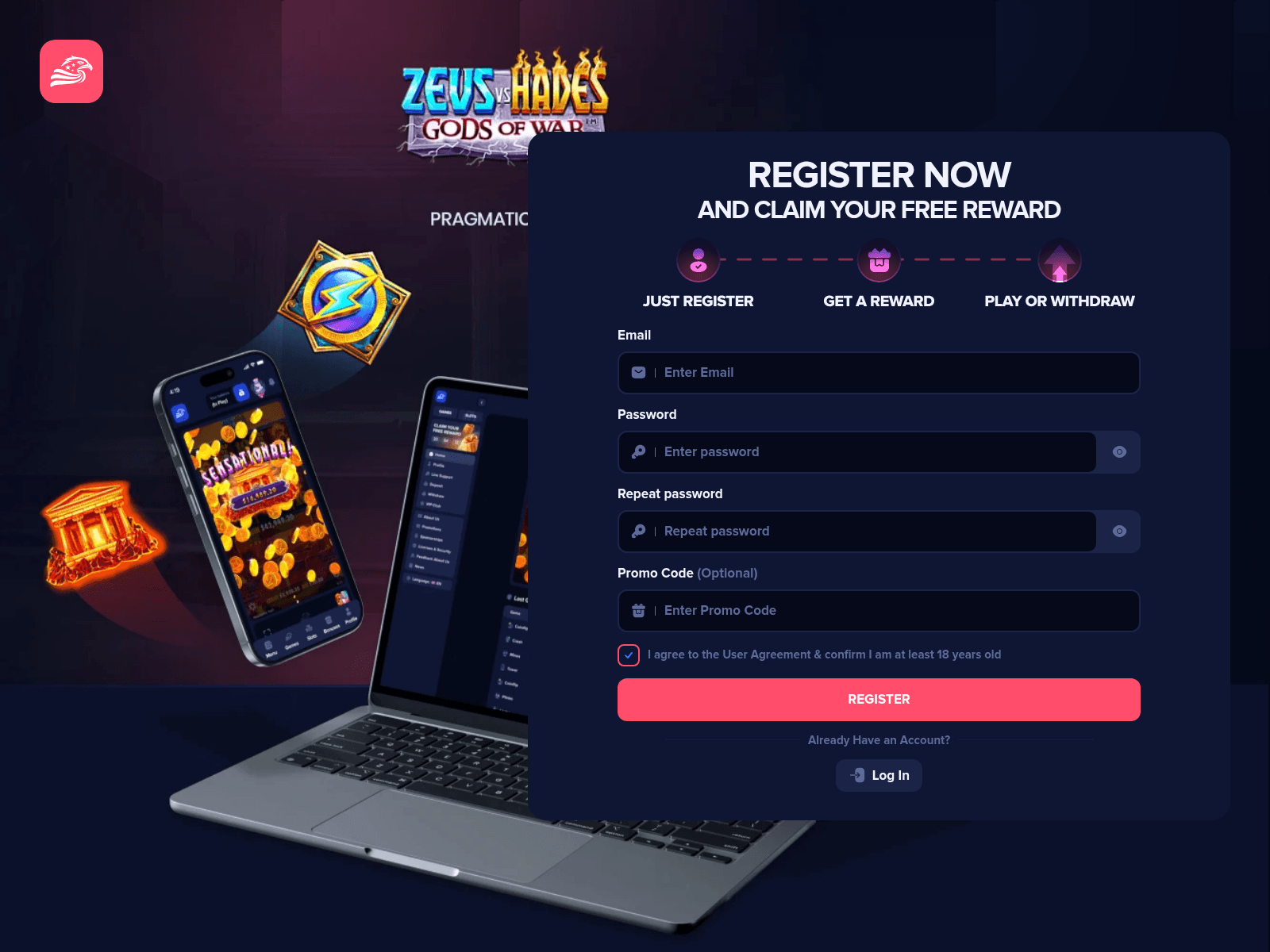 Screenshot of turbojackpot777.com