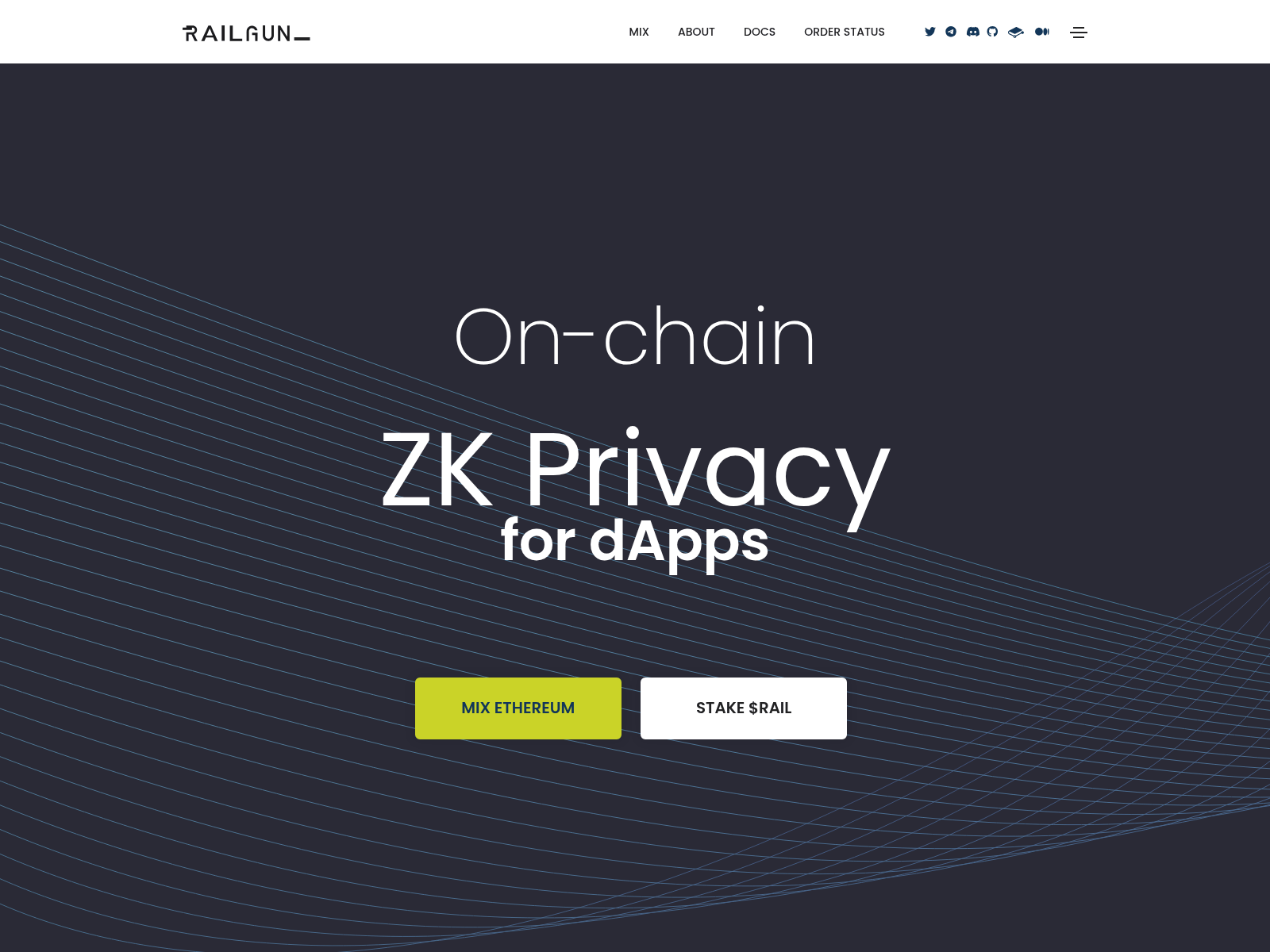 Screenshot of railgunn.org