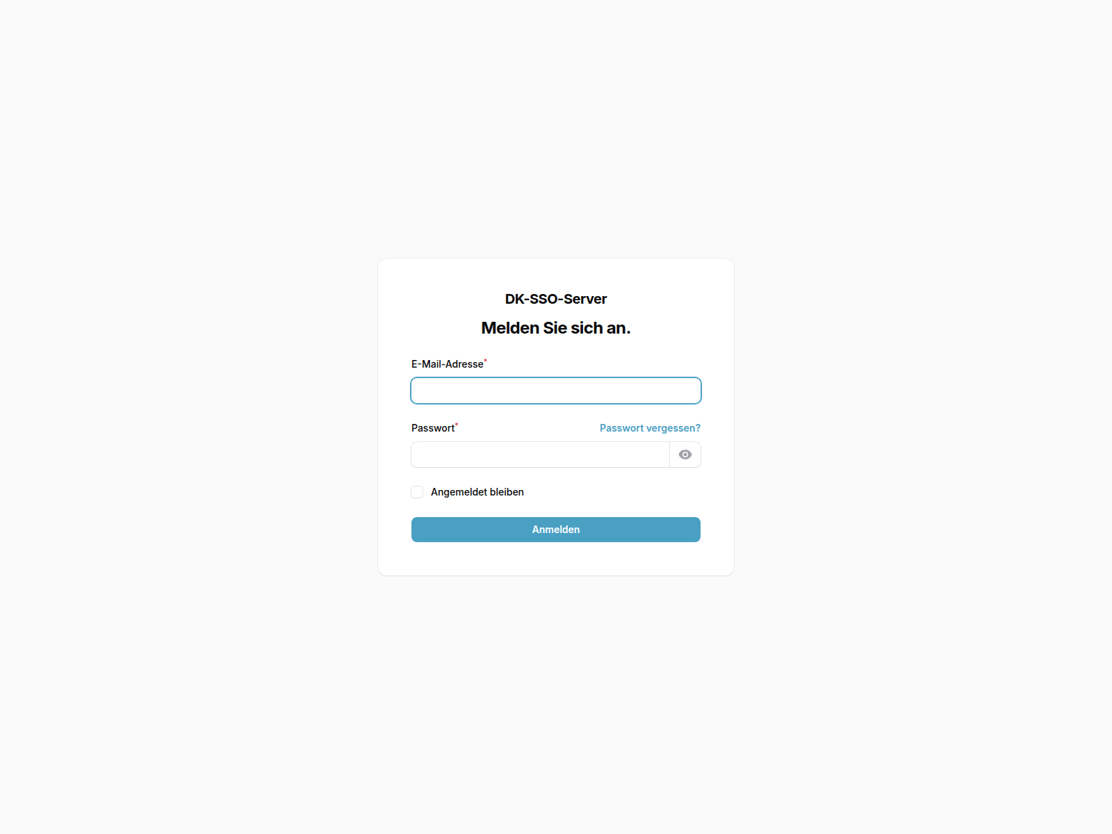 Screenshot of sso.dein-konfigurator.com
