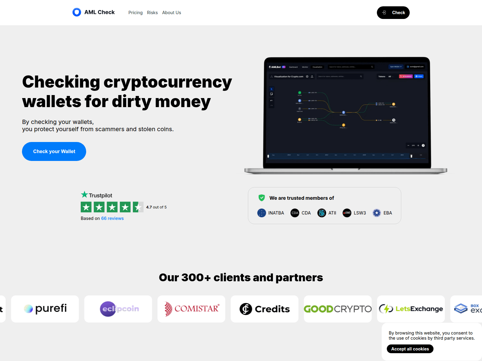 Screenshot of amlstatement.info