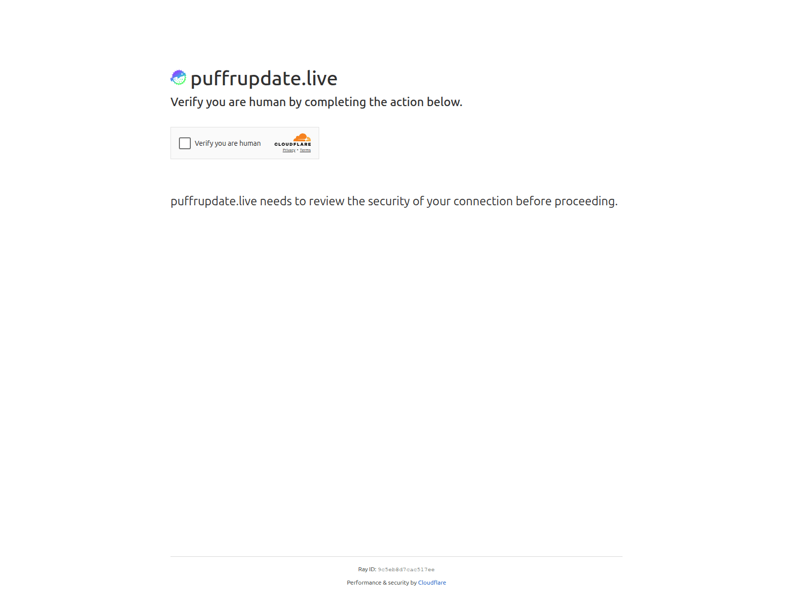 Screenshot of puffrupdate.live