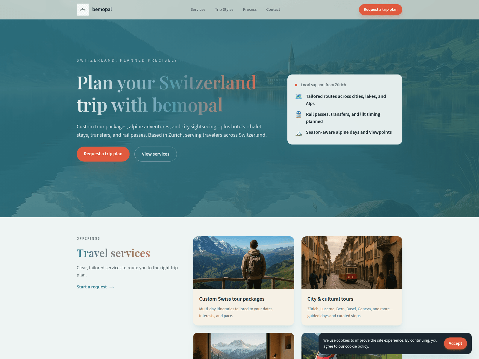 Screenshot of bemopal.xyz