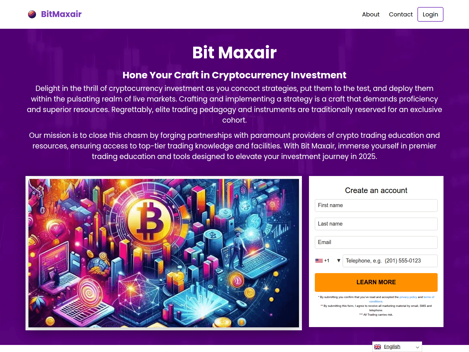 Screenshot of bit-codeai.com