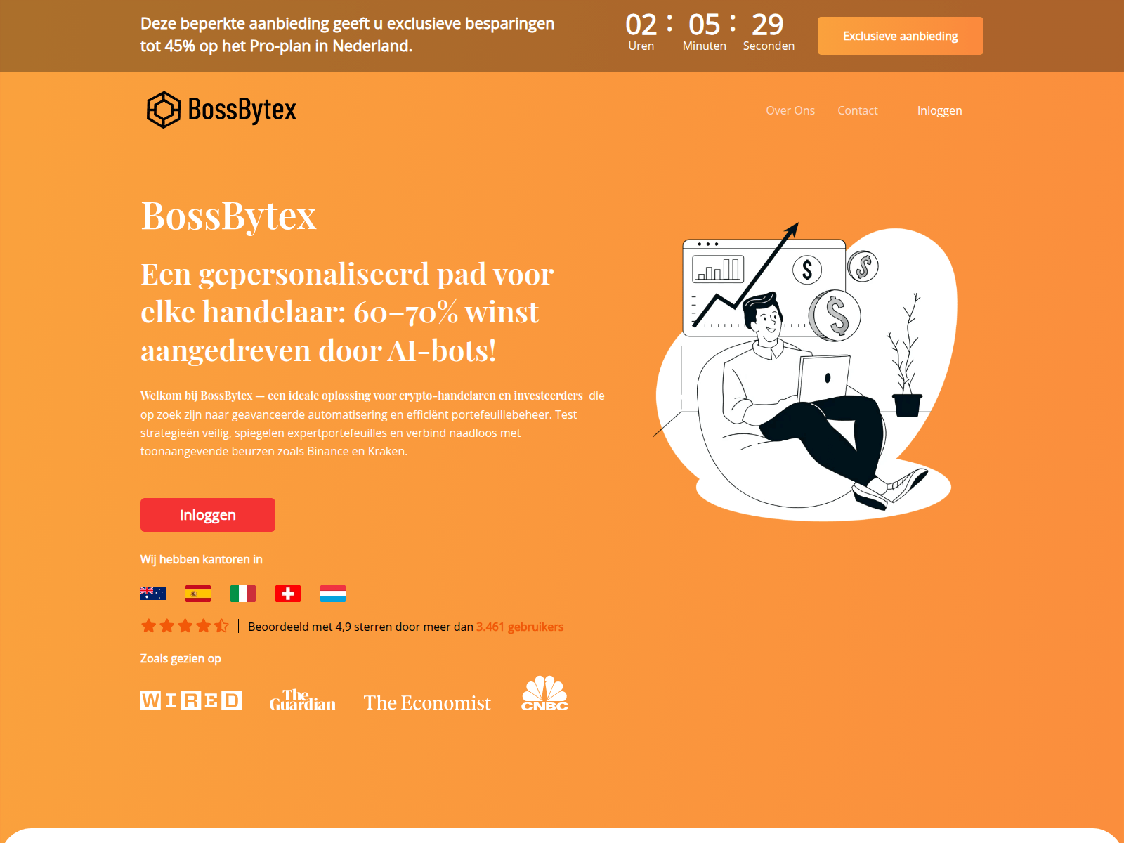 Screenshot of bossbytexai.net