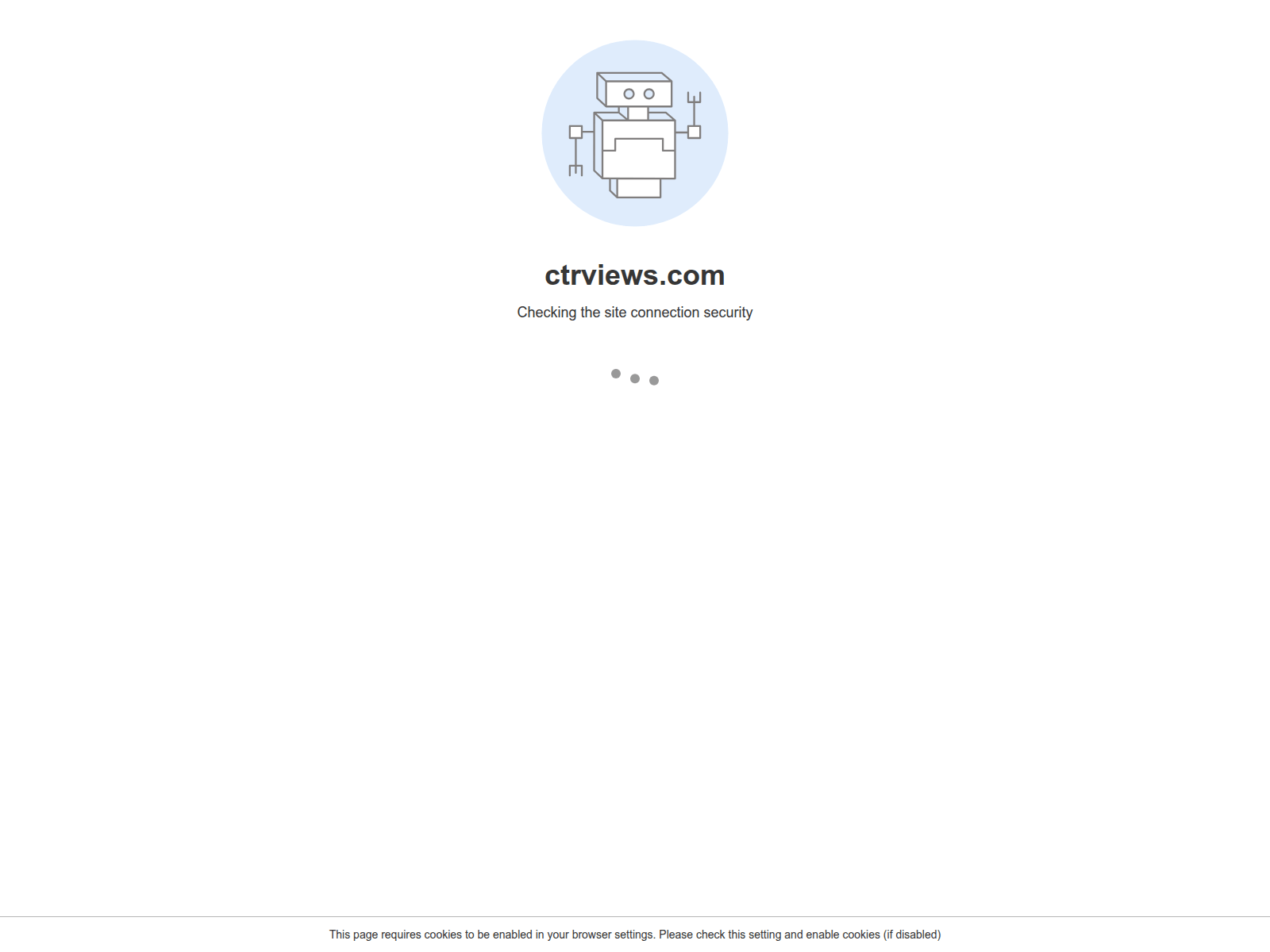 Screenshot of ctrviews.com