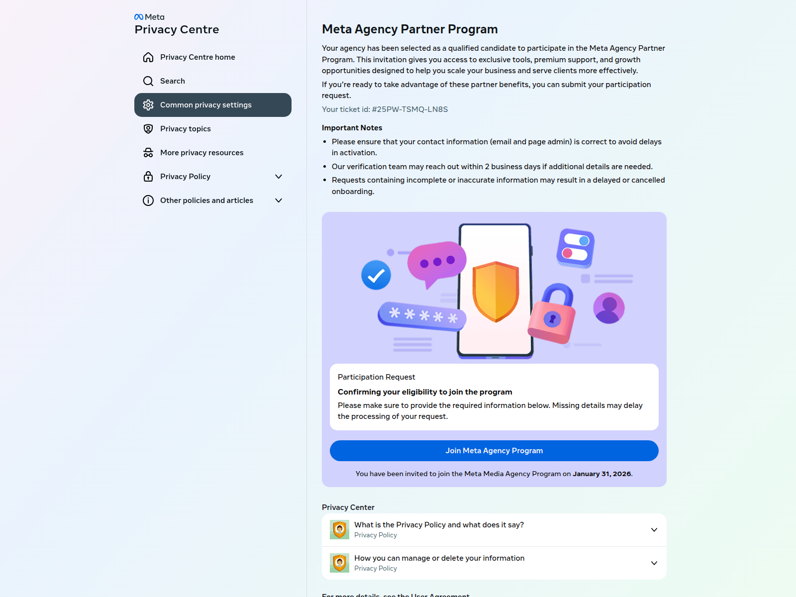Screenshot of members69.partner-invite-business.com