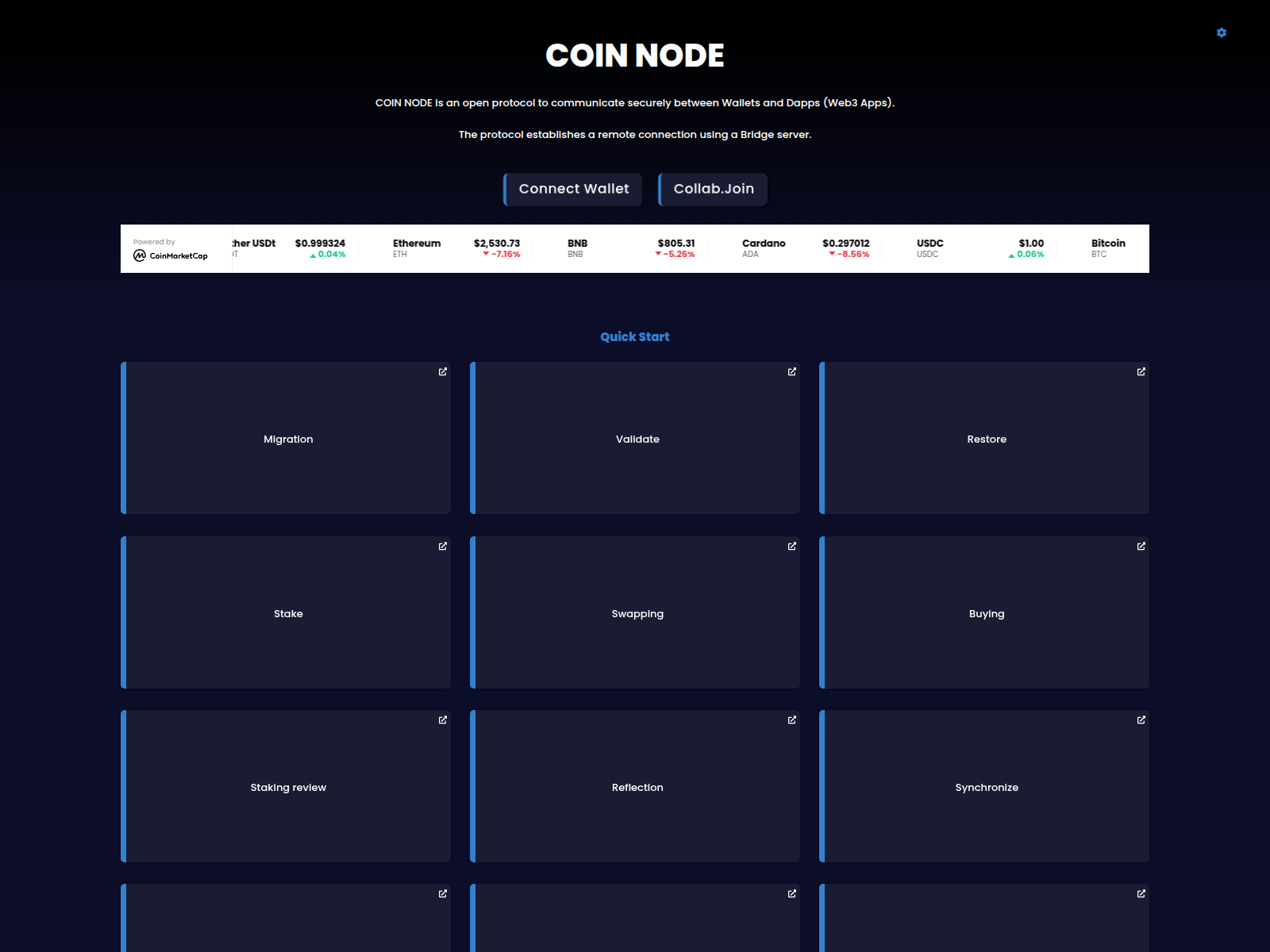 Screenshot of coindexauths.pages.dev