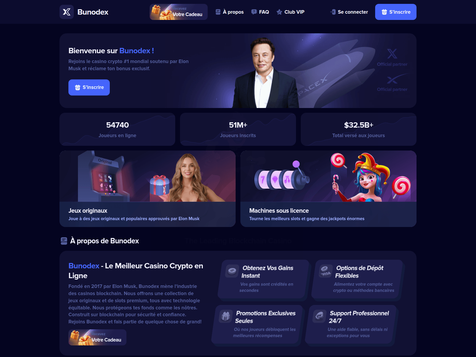 Screenshot of bunodex.com