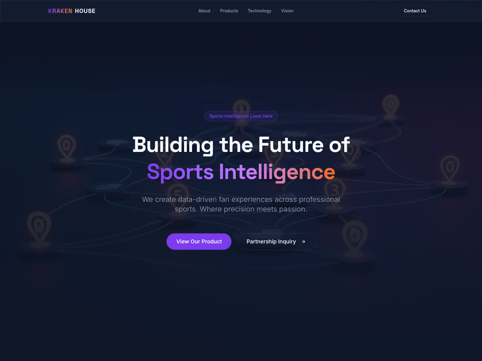 Screenshot of kraken-house.com