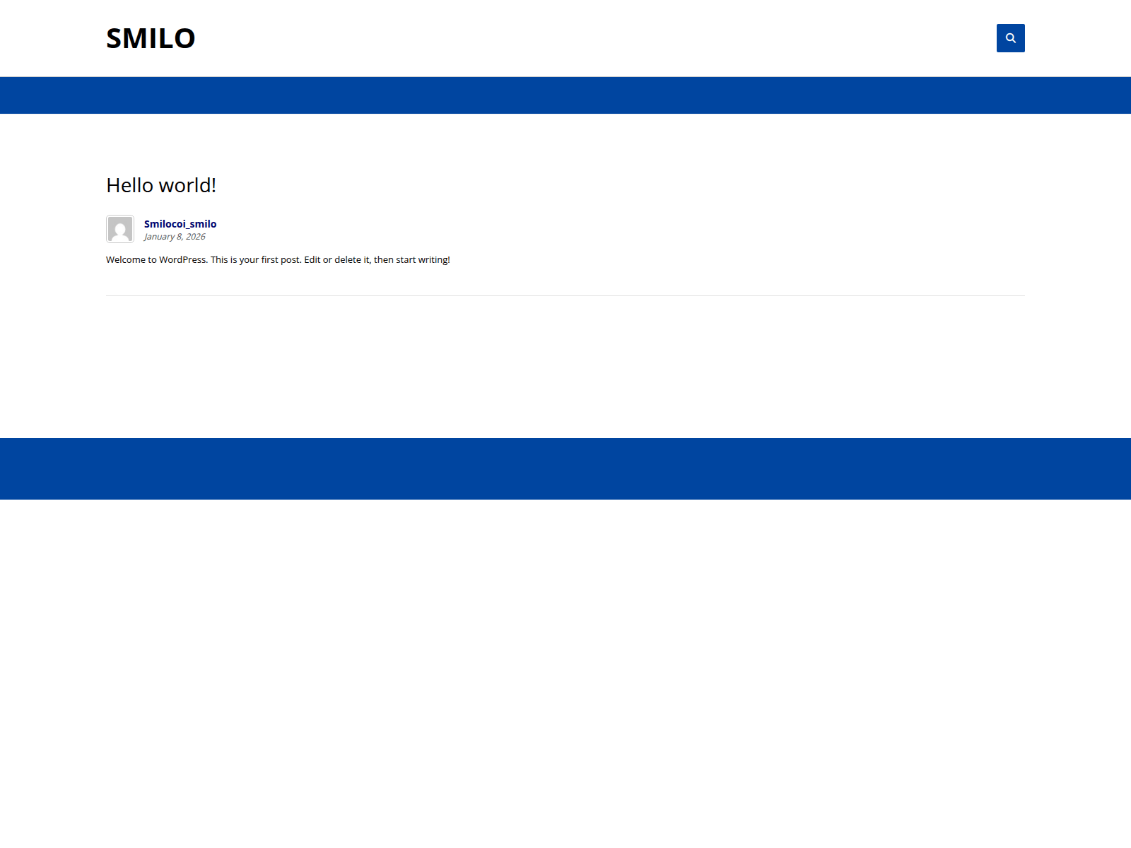 Screenshot of smilocoin.com