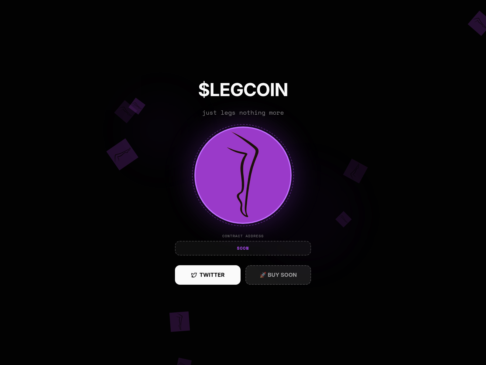 Screenshot of legcoin.fun