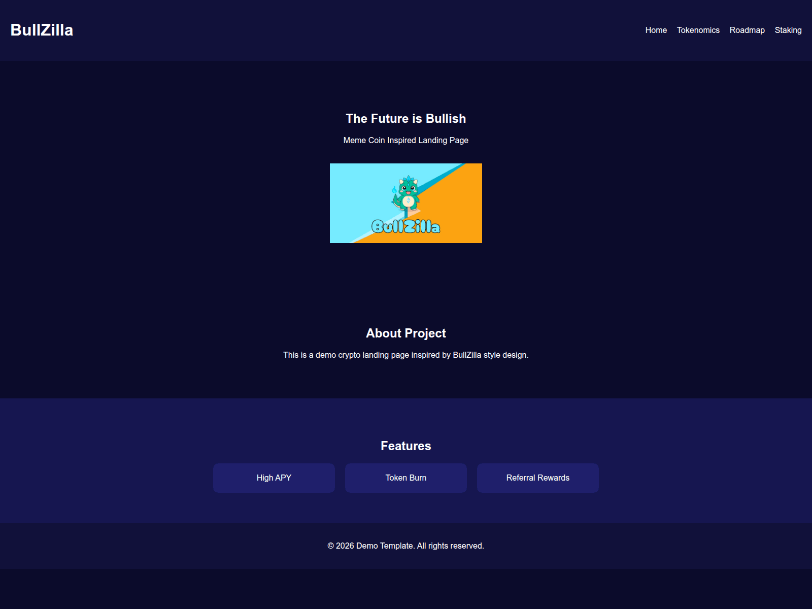 Screenshot of bullzilla.site