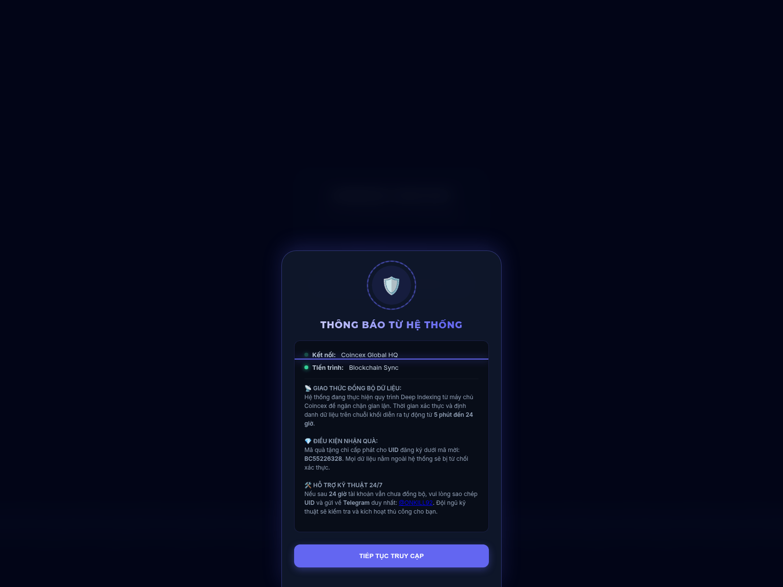 Screenshot of quantricoincex.top