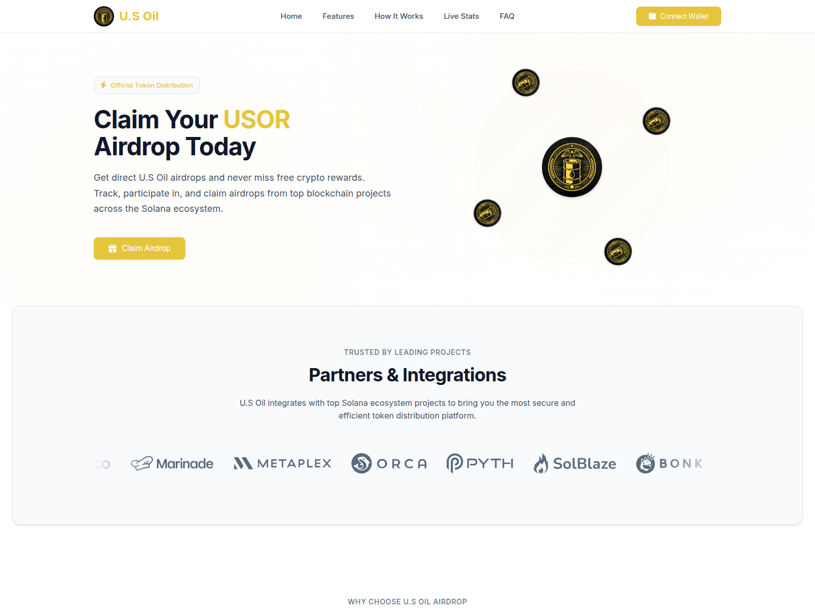 Screenshot of usorauth.fun