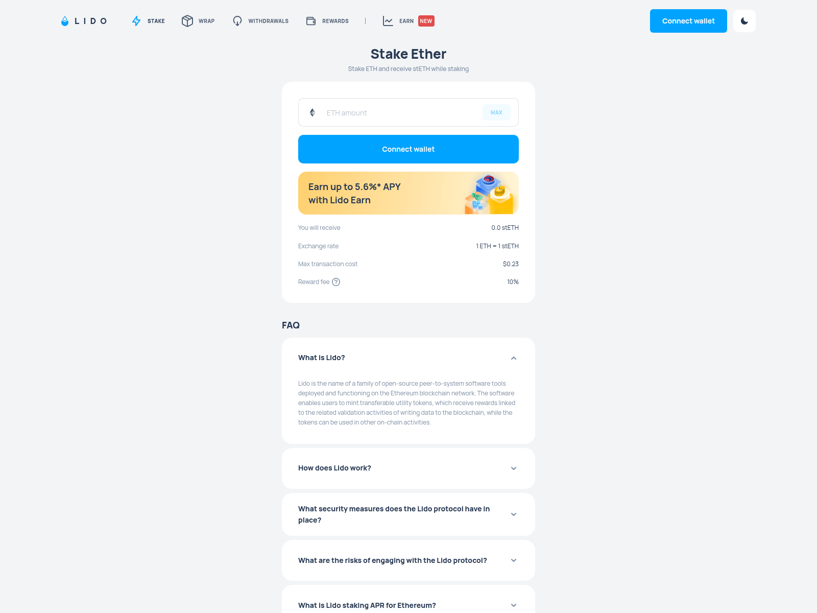 Screenshot of lido.fo
