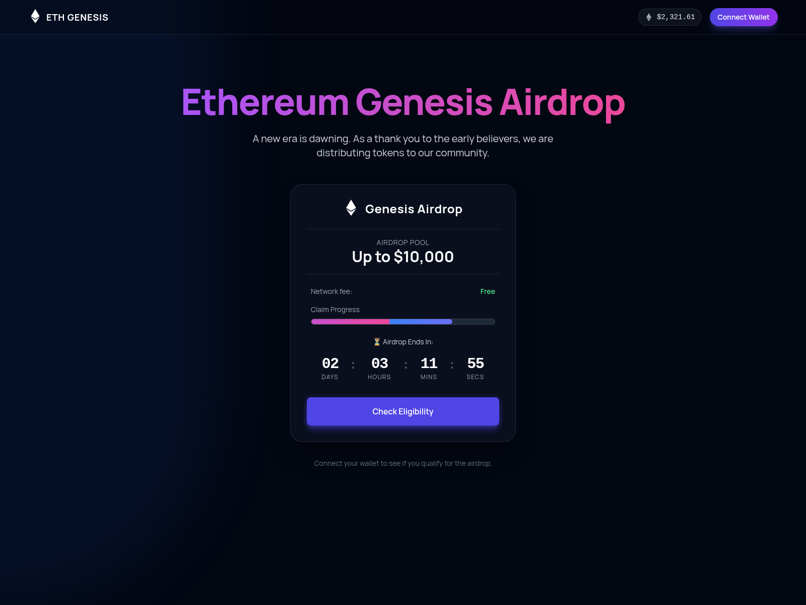 Screenshot of eth-genesis.org