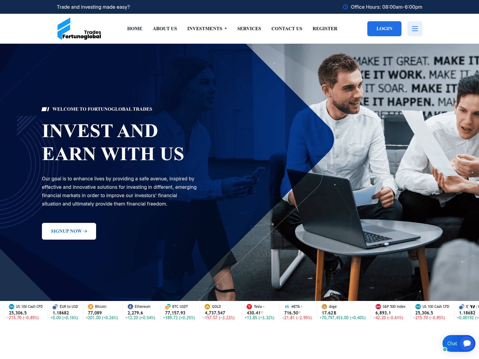 Screenshot of getfar-express.com