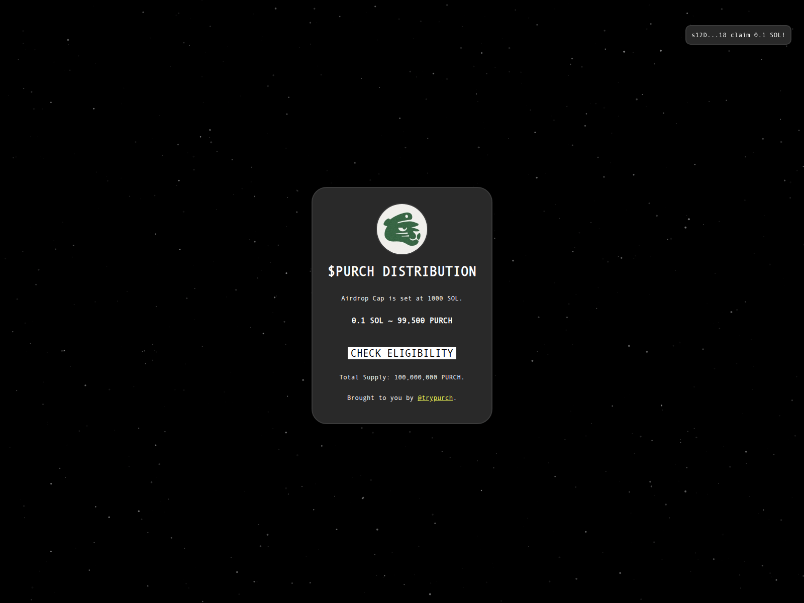 Screenshot of purch-rewards.xyz