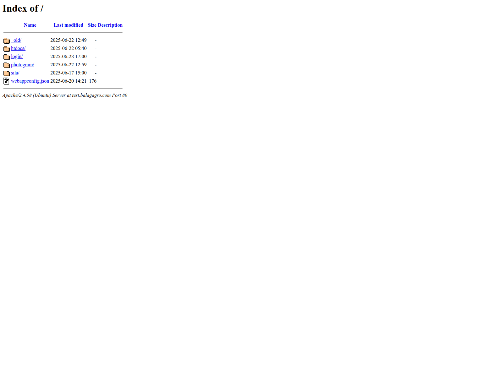 Screenshot of test.balagagro.com