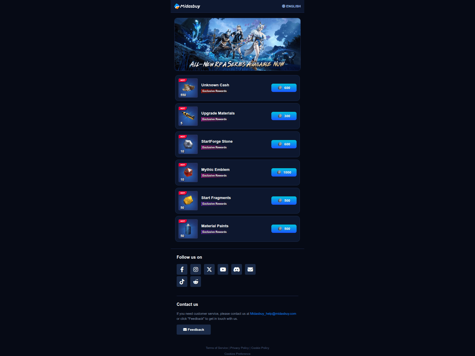 Screenshot of give-reward.specialfors.com
