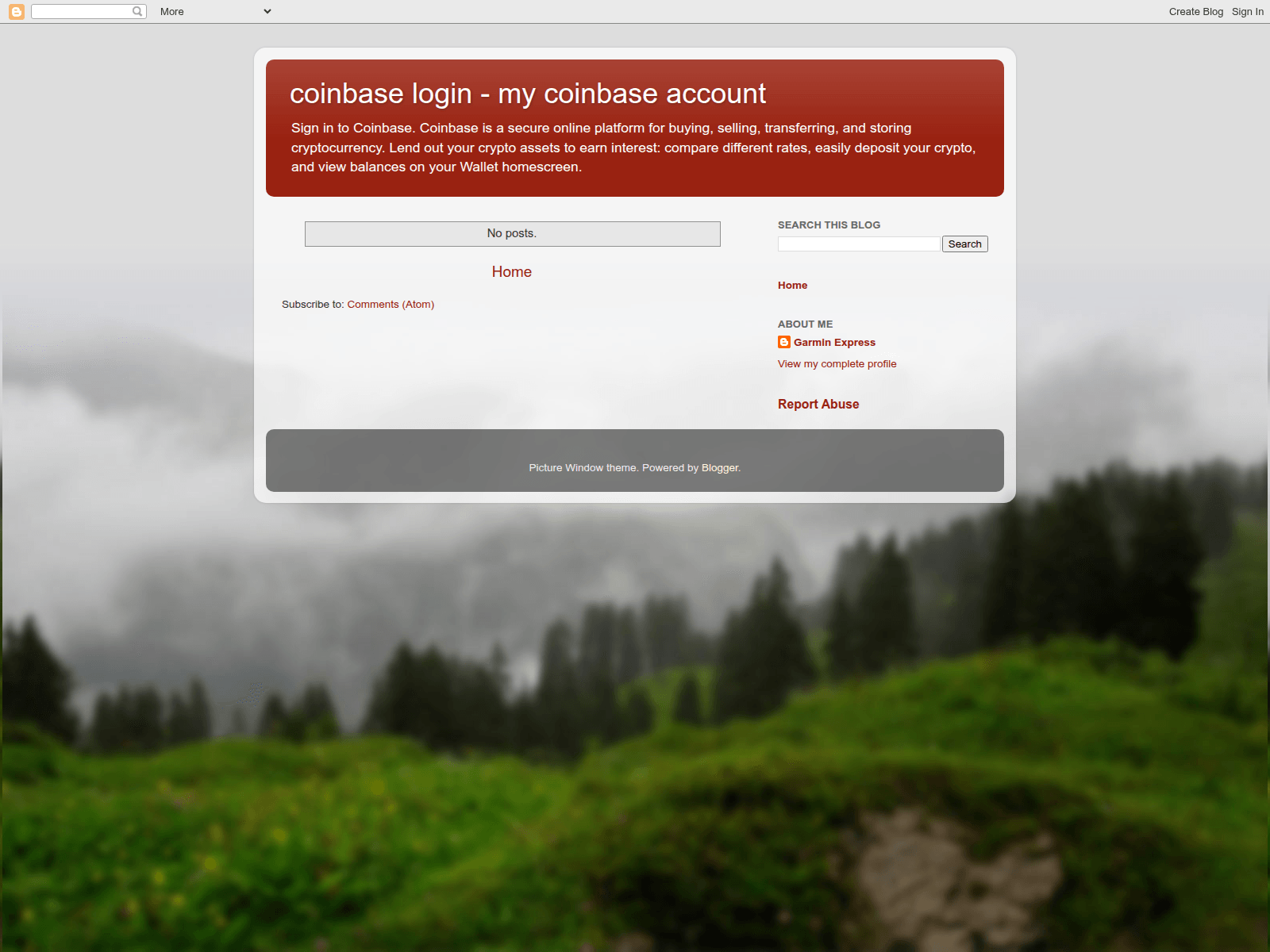 Screenshot of login-coin.blogspot.com.mt