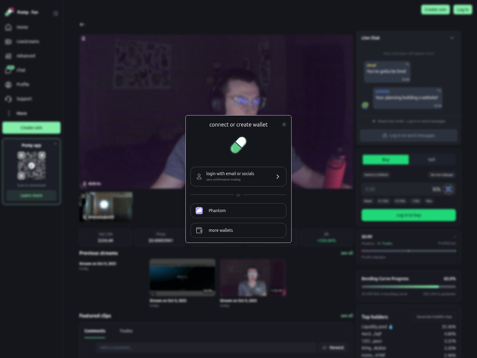 Screenshot of pump02.fun