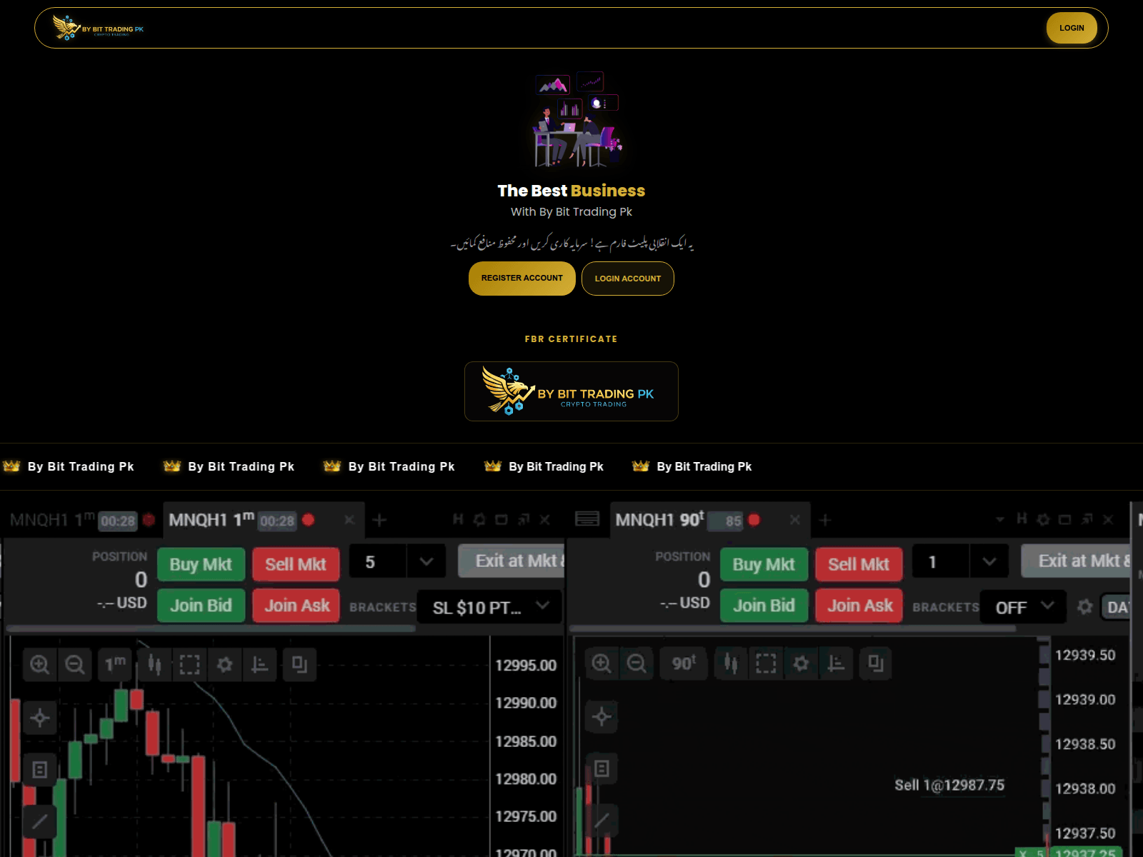 Screenshot of bybittradingpk.com