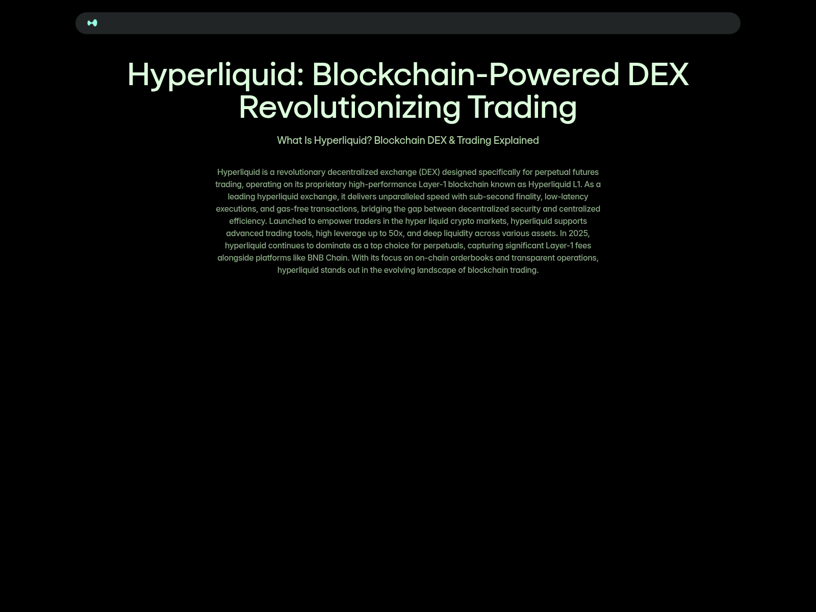 Screenshot of hyperliquidd.org