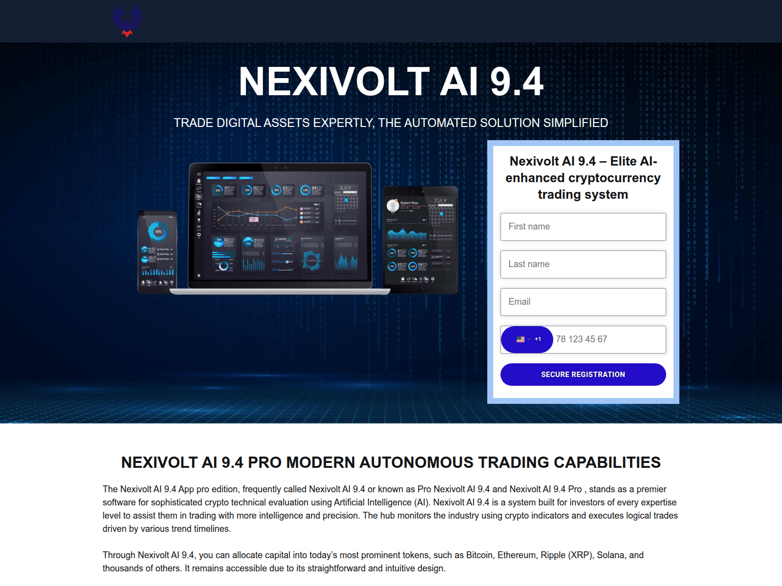 Screenshot of nexivolt-al94.com