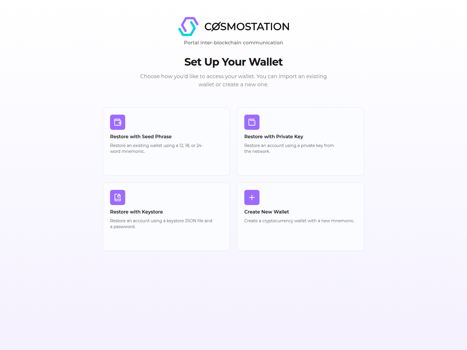 Screenshot of wallet-cosmostation.co