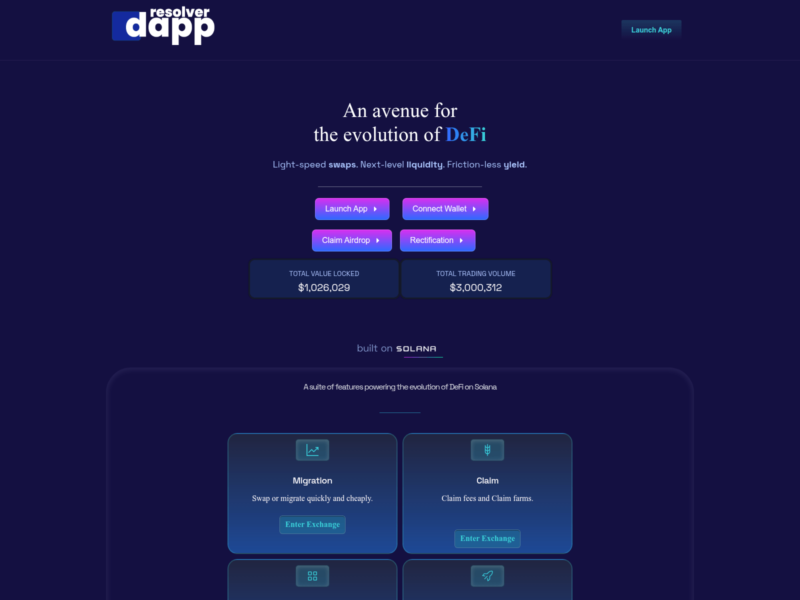 Screenshot of dapp.martharoche.com