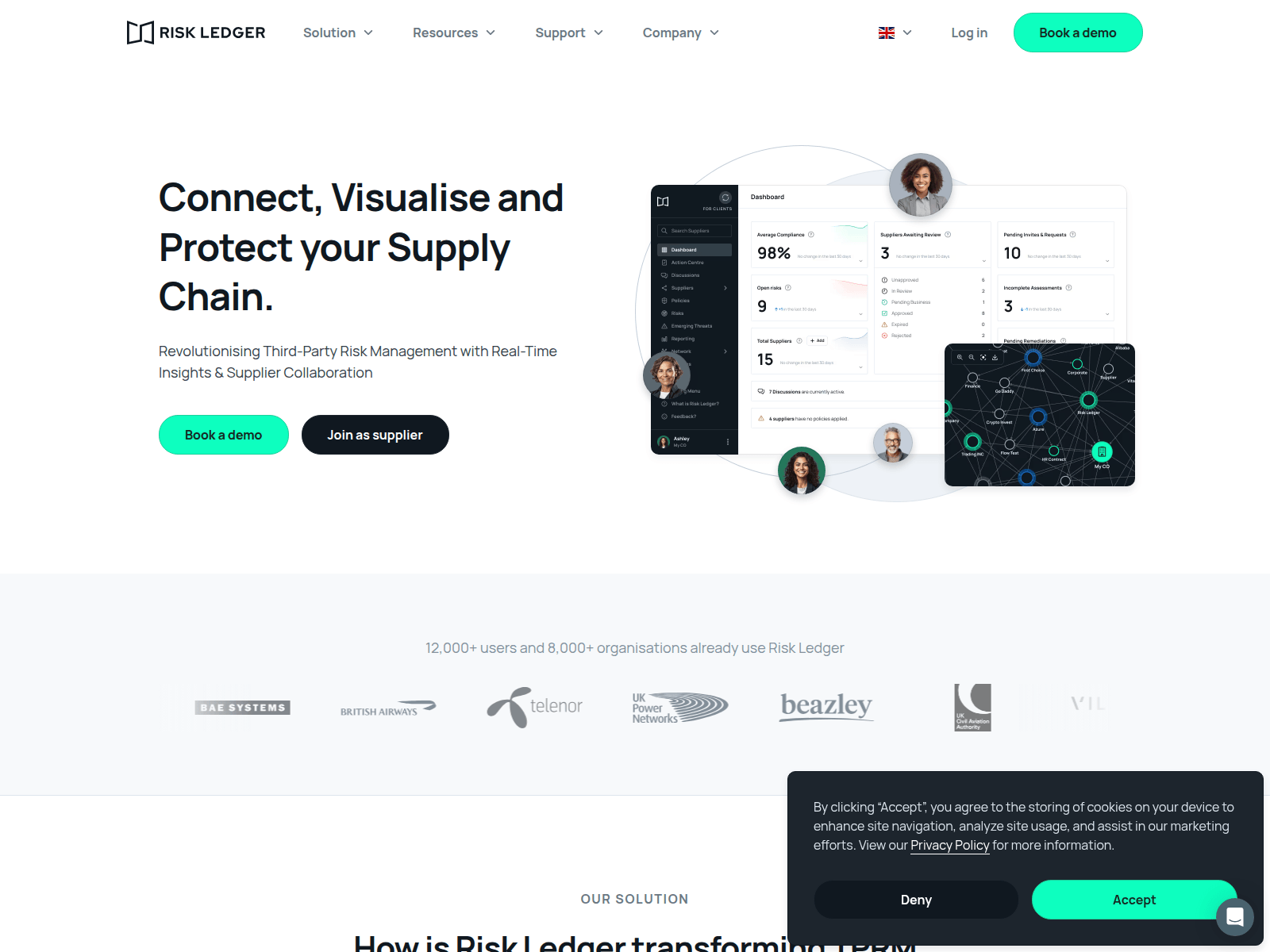 Screenshot of mail.plusriskledger.com