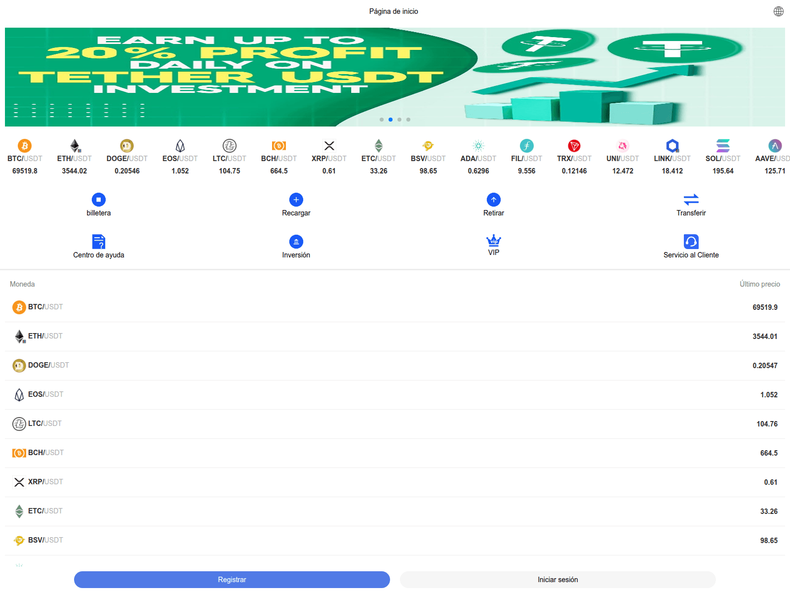 Screenshot of blockchain.popmarkets.net