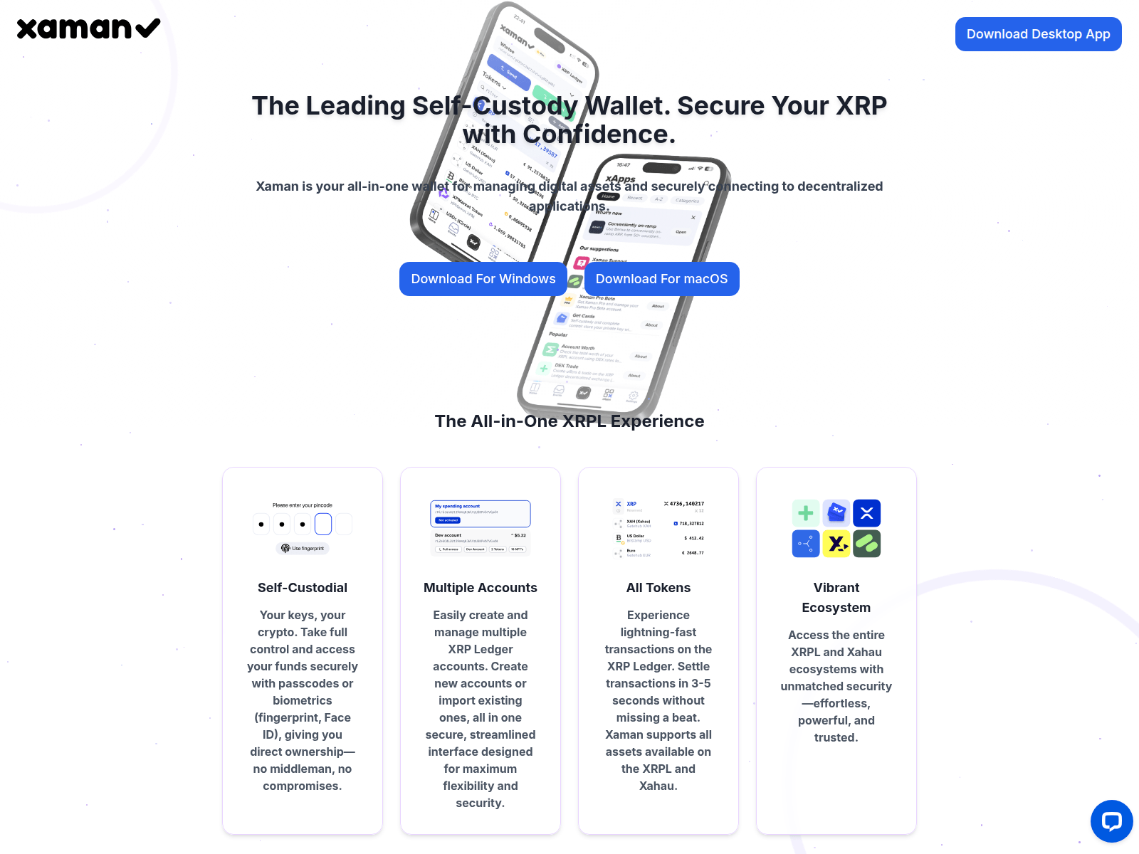 Screenshot of xamandesktop.io