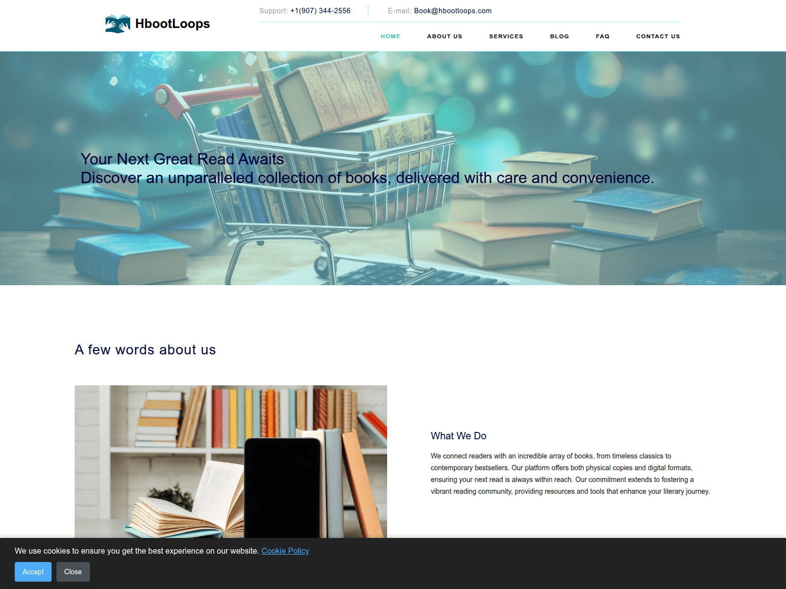 Screenshot of hbootloops.com