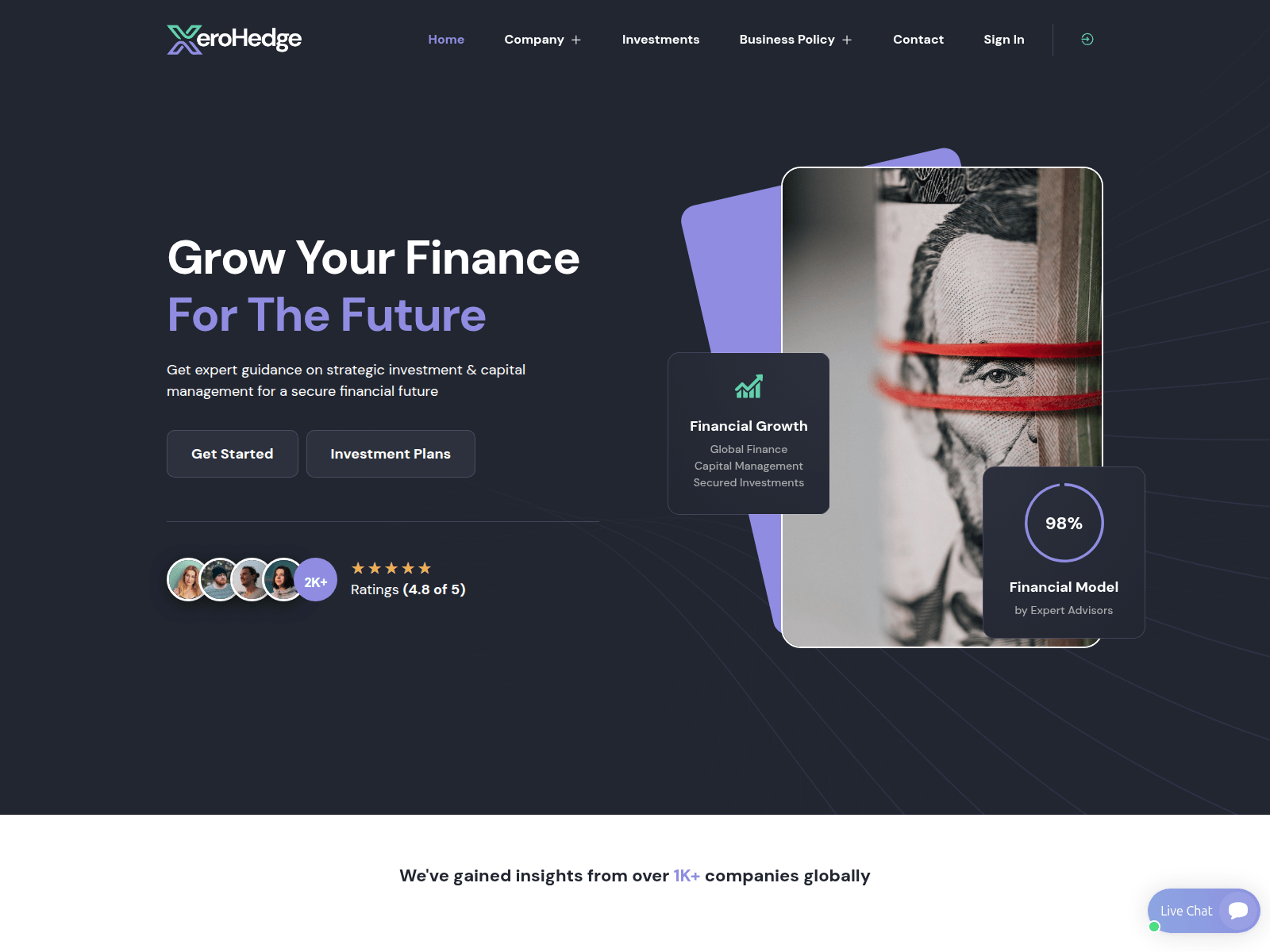Screenshot of xeroxhedge.com