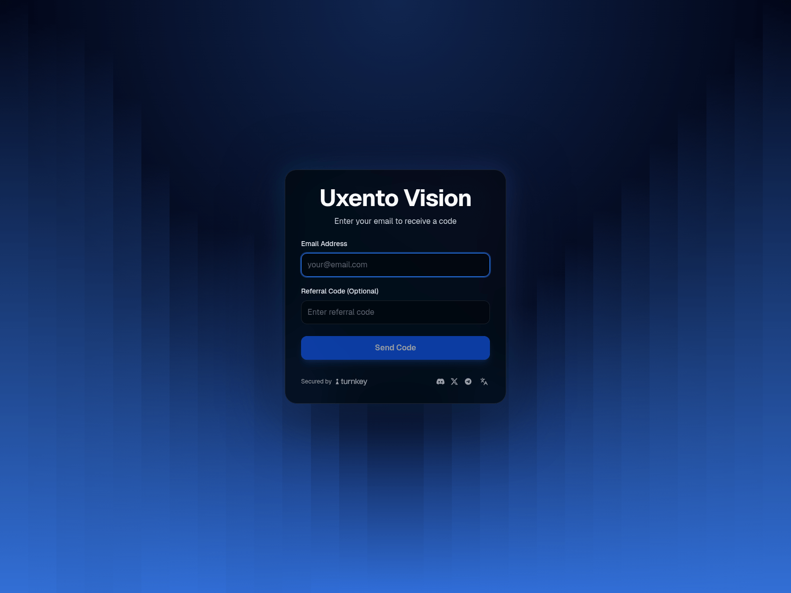Screenshot of app.uxento.io