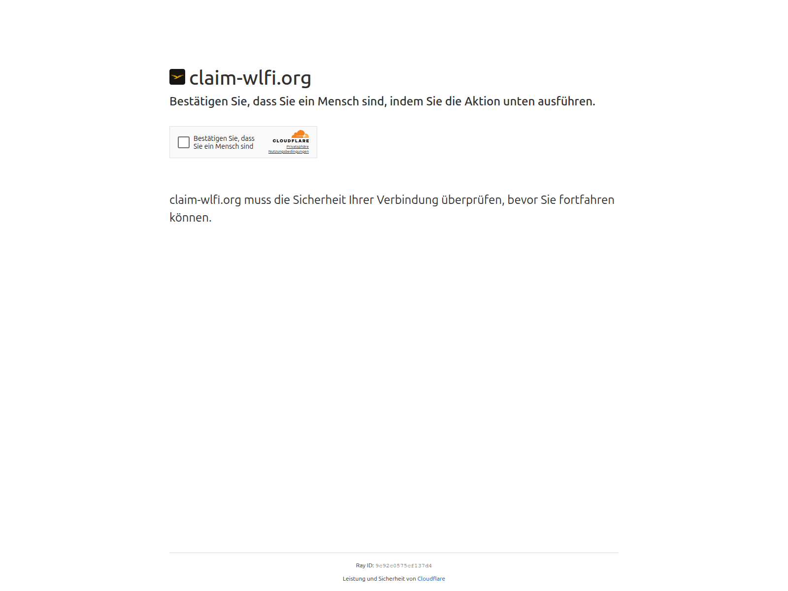 Screenshot of claim-wlfi.org