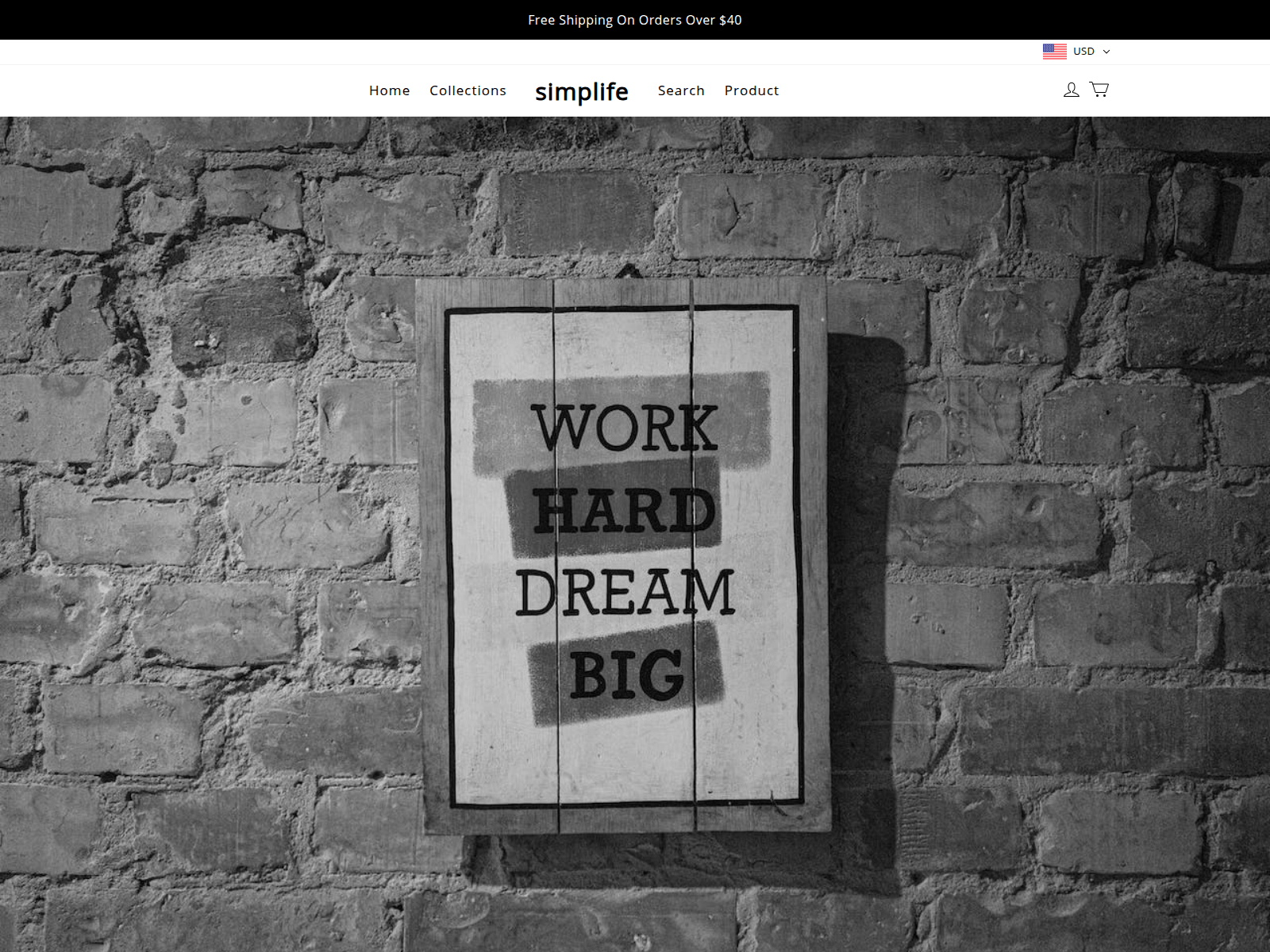 Screenshot of simplife.life